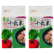中興米 養生十穀米, 免浸泡即煮即食, 素食可, 1.2kg, 2包