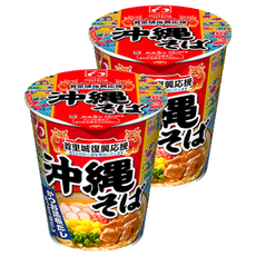 明星食品 沖繩蕎麥杯麵 69g, 2入