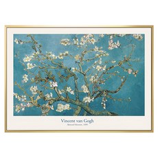 BOLUO GALLERY 菠蘿選畫所 梵谷 杏花 AVAR3406G, 金色