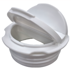 FaSoLa 多功能封口雙開蓋 白色 3.2cmx7.5cm, 1組