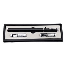 VersaView 長版紅光雷射筆 JR001 適用於簡報、教學、指示功能, 黑色, 1支