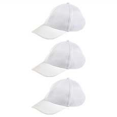 Well Life 悅生活 GoTrip微旅行 韓版 Led發光帽 3件組 白色 防曬 保暖 防風 遮陽, 28 x 19cm