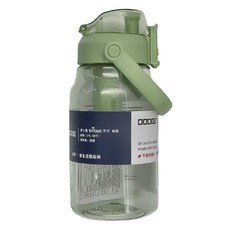 DODGE 道奇 水壺, 森系綠, 850ml, 1個