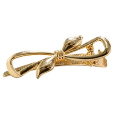 CHIC CHIC日本造型壓夾-蝶結金 SY14088