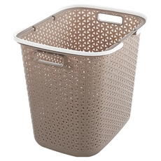 KEYWAY 藤崎置物籃, 咖啡色, 1個