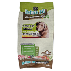 天然吉夫特 成犬 活力配方乾糧, 1包, 3kg