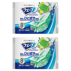 威拂 香氛魔撢補充包 8入, 高效抗菌纖維, 強力吸附灰塵, 提供更健康的居家環境, 單色, 2包