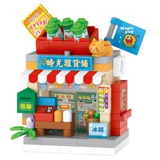 LoZ 微型積木雜貨店 8627, 藍色, 1袋