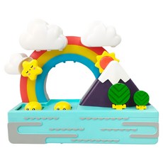 PLAYFUL TOYS 頑玩具 轉轉樂, 彩虹小黃鴨, 1盒