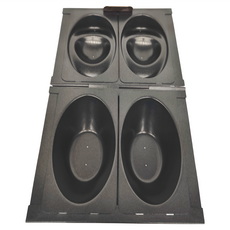 SaNNeNg 三能 2連元寶模 1000系列不沾 SN9135, 1個