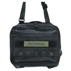 Matchwood Military 保溫午餐袋 7L 560D防水尼龍 PEVA內裏, 黑色