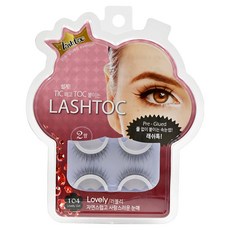 Lashtoc Season 2 免膠水重複黏貼假睫毛 Lovely Set, 1盒