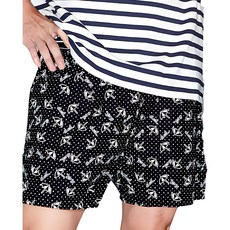 Arnold Palmer 雨傘牌 點點印花平織平口褲 - 100%棉, 親膚超彈性腰帶, 側邊開岔, L, 黑