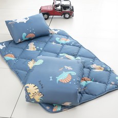 Annette 萊賽爾止滑睡墊3件組, 侏儸紀公園 藍色