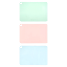 Glasslock Baby系列 3色耐刮TPU砧板組, 3個砧板, 1組