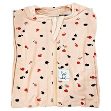 ergoPouch 二合一舒眠包巾, 竹纖維, 3-6個月, 適合6-8公斤的寶寶, 水果粉