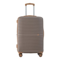 新古典加大登機箱 旅行箱 ABS塑料, 20吋, 棕色