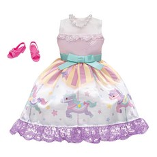 TAKARA TOMY Licca 莉卡娃娃繽紛旋轉木馬洋裝組, LW-01, 女孩玩具, 1組