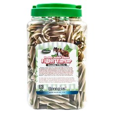 Boneplus 六星雙效潔牙棒 螺旋設計 幫助控制牙垢, 薄荷草本, 1kg, 1桶