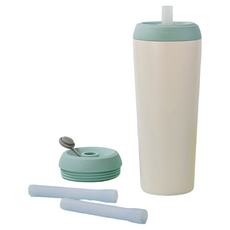 YCCT 速吸杯2代 附粗細吸管 清新綠 720ml - 時尚環保隨行杯，冷熱飲皆宜, 1個