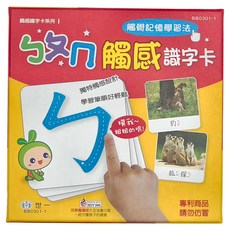 世一 ㄅㄆㄇ觸感識字卡 Set, 世一文化