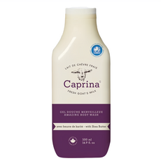 CANUS 肯拿士 Caprina 新鮮山羊奶沐浴乳 乳木果油 500ml, 1瓶