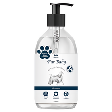 清淨海 毛小孩 Fur Babies 寵物洗毛精 長毛, 480g, 1瓶