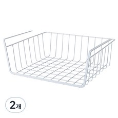 Mac Life 鐵製水槽上方廚房毛巾架 S, 白色, 2個