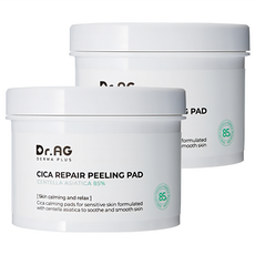 Dr.Ag 積雪草舒緩爽膚棉 深層清潔 鎮靜肌膚 敏感肌適用 低刺激去角質 日常清潔補水, 60片, 2罐