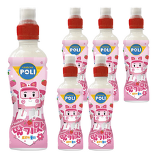 KYODA 京田製菓 波力酸乳風味飲料，草莓口味, 220ml, 6瓶