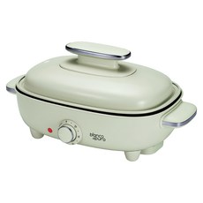 小當家多功能烹飪電烤盤 EG010 38.1 x 23.2 x 18.5cm 若芽色 2.2kg 原廠保固, 1個