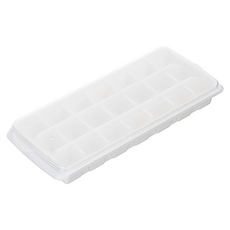 KEYWAY 聯府 21格加蓋製冰盒, 白色, 1個