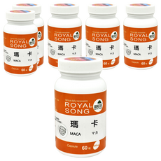 ROYAL SONG 御松田 瑪卡粉末膠囊 60顆 500mg, 6罐