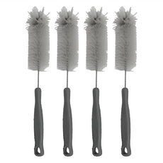 百貨King 洗杯刷 奶瓶刷/水壺刷/長柄刷 鋼絲/PVC材質, 4支