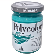 MaIMeRI 美利 POLYCOLOR重稠壓克力 MA-1220356 356翡翠綠 EMERALD GREEN, 140ml, 1色