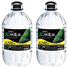 多喝水 鹼性竹炭水, 6.2L, 2瓶