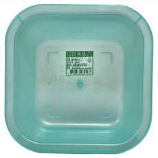 震嶸塑膠 四角盆12件組, 1組, Ø14.7 x H7.5CM