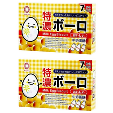 旺揚 卵黃牛奶風味蛋酥, 7個月以上嬰幼兒適用, 特濃牛奶, 80g, 2盒