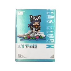 LoZ 1664 積木玩具 猫小姐 3歲以上, 貓小姐, 1個