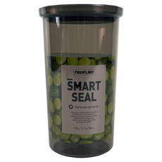 NEOFLAM SMART SEAL 聰明封抗菌遮光儲物罐 圓形, 1.7L, 1個