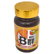 信東生技 倍比B群雙層錠 (牛磺酸升級配方), 10小時緩效釋放, 30顆, 1盒