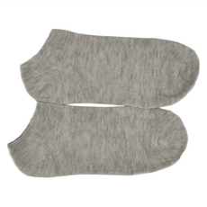 馬卡龍色系糖果棉襪 Set 20雙, 灰色, 均碼