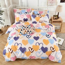 藍貓BlueCat 台灣製造銀離子抗菌印花床包 210 x 180cm 艾米