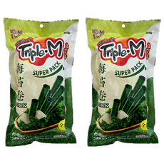 泰好嗑海苔捲 原味, 16g, 2包