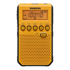 SANGEAN 山進電子 調頻立體/調幅 數位式收音機, DT-800, 黃色, 1個