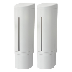 Richell 利其爾 磁吸式按壓給皂器, 2個, 白