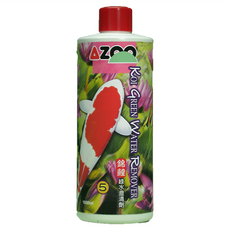 AZOO 愛族 錦鯉綠水澄清劑 有效澄清綠水 不傷害魚隻及水草, 1L, 1瓶