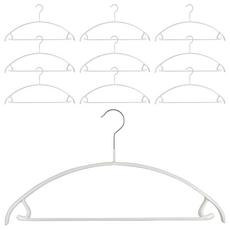 MAWA 德國原裝進口極簡多功能止滑無痕套裝架 PVC軟膠、鍍鉻鐵, 白色, 10個