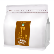 eCOFFEE 壹咖啡 精品莊園 印尼 黃印 黃金曼特寧, Whole Bean, 200g, 1包