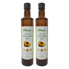 SoMuch 紐西蘭頂級天然酪梨油, 每瓶含40顆酪梨營養, 500ml, 2瓶